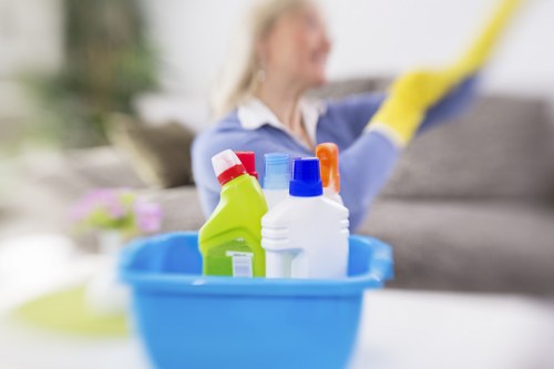 Low-carbon van used for eco-friendly carpet cleaning Roehampton services